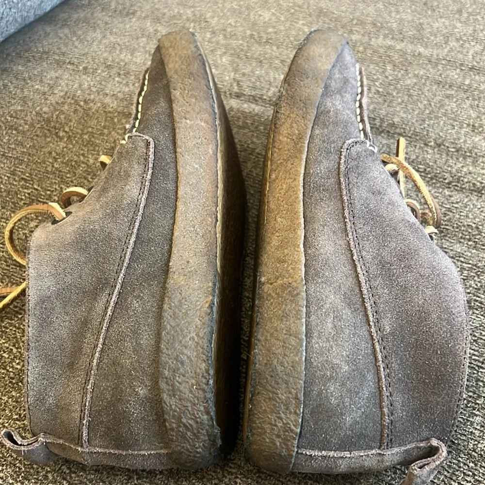SEAVEES Men Suede Bayside‎ Moc Gray Color Size 8